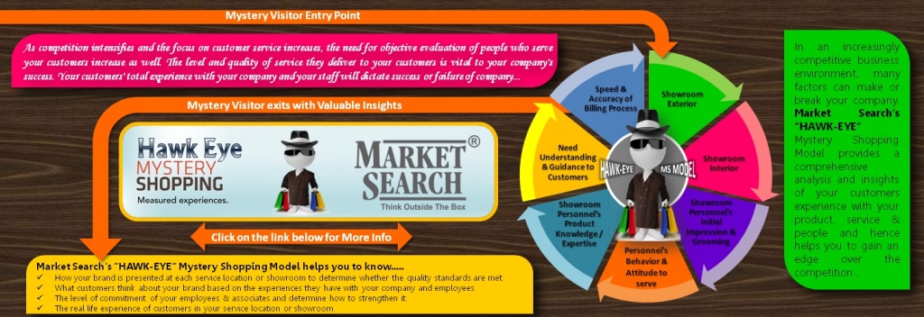 Market Search’s “HAWK-EYE” Mystery Shopping Model